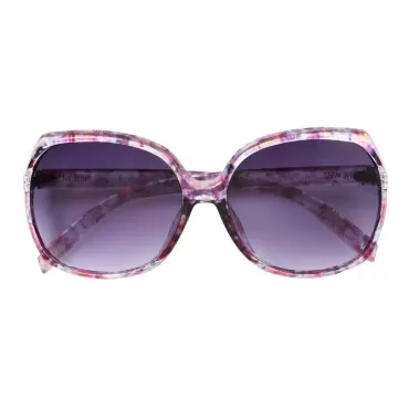 Nine West Women's Lana Square Sunglasses, Purple F...