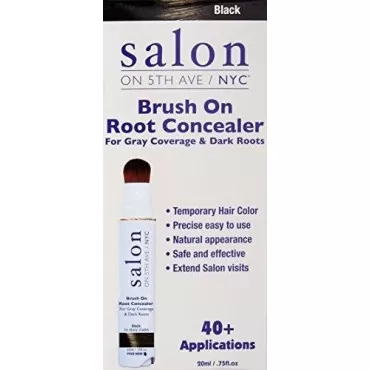 Salon on 5th Ave, NYC Brush On Root Concealer, Bla...