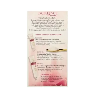 L'oreal Paris Excellence Creme Triple Protection Color, Natural Lightest Blonde 9 1/2 Nb