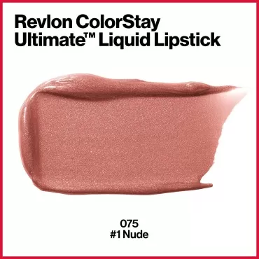 Revlon ColorStay Ultimate Liquid Lipstick, Number 1 Nude, 0.1 Ounces (Pack of 2)