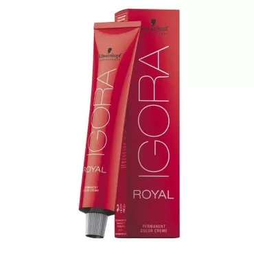 Schwarzkopf Professional Igora Royal Dye E-1 Cendre Extract Cream, Gentle on Hair, Suitable for Light Blonde
