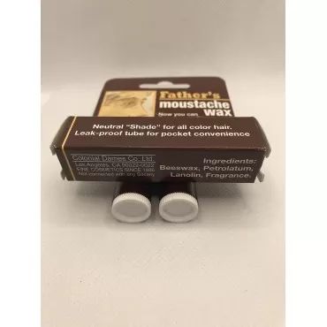 8 Pack Father's Moustache Wax Neutral. Neutral Sha...