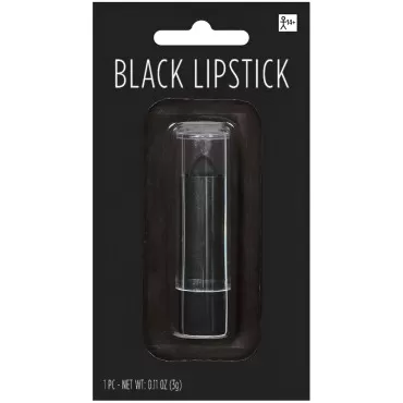 AMSCAN Bold & Daring Black Lipstick (0.08 oz)- 1 P...
