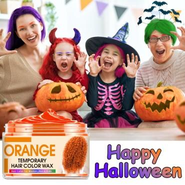 6 Color Temporary Hair Color Wax,Christmas Gifts,S...