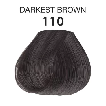 Adore Semi-Permanent Haircolor #110 Darkest Brown ...