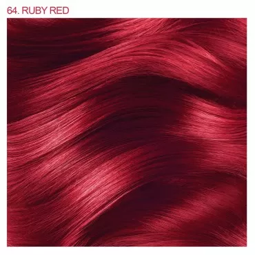 Adore Semi Permanent Hair Color 064 Ruby Red, 4 Fl...