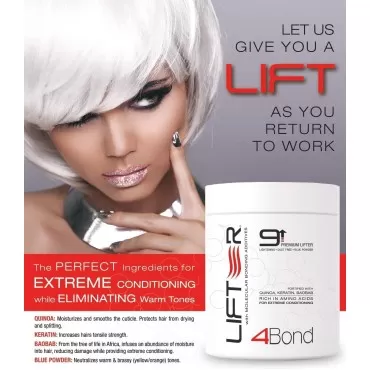 4BOND Premium Hair Bleach Powder Lightener | Blue ...