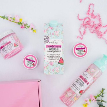 Bella & Bear Sweet n Sassy Watermelon Body Scrub, ...