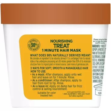 Garnier Fructis Coconut Hair Treat Mask, 3.4 fl. o...