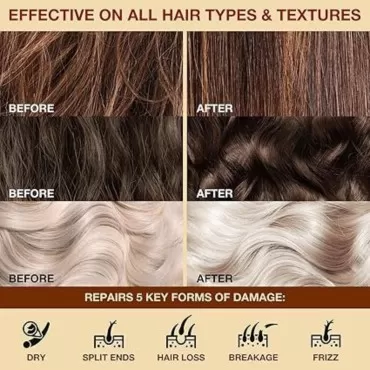 Dewora Collagen Hair Treatment Mask, for Dry & Dam...