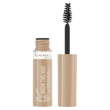 Rimmel Brow This Way Lightweight Gel, Blonde, 0.17...