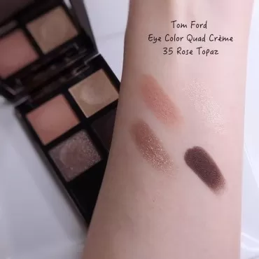 Tom Ford Limited Edition Rose Prick Collection Eye Color Quad Creme - 35 Rose Topaz - .31 oz / 9 g