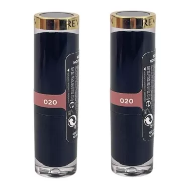 Pack of 2 Revlon Super Lustrous Glass Shine Lipstick, Nude Illuminator 020