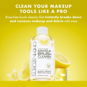 Cinema Secrets Original Makeup Brush Cleaner Solut...