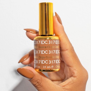 DND DC Gel Polish Set, Brown Collection, UV/LED Ge...