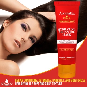 Arvazallia Hydrating Argan Oil Hair Mask and Deep ...