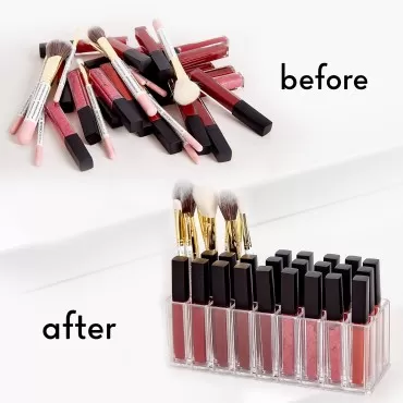 FAJ Eyeshadow Palette Lipgloss Organizers, Acrylic...