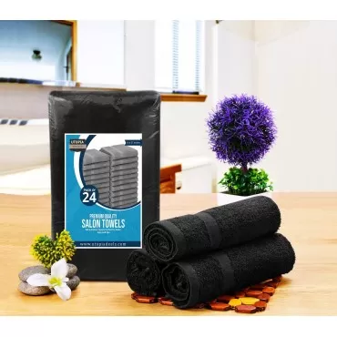 Utopia Towels Burgundy Salon Towels, Pack of 72 (N...