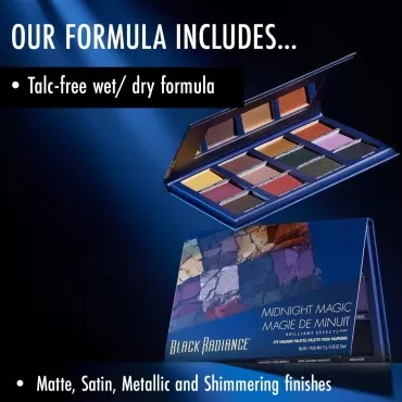 Black Radiance Brilliant Effects Eye Shadow Palett...