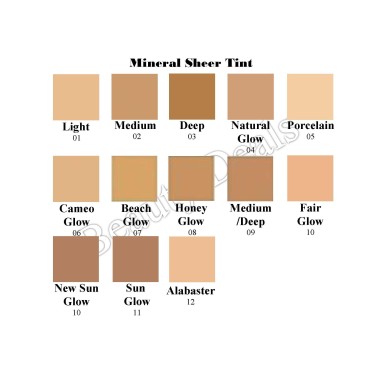 Beauty Deals Mineral Sheer Tint SPF 20 Tinted Mois...