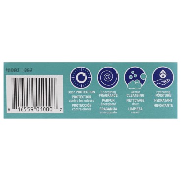 Zest Deodorant Bar Soap - Aqua - Moisturizing Body...