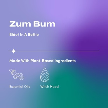 Zum Indigo Wild Bum Bidet in a Bottle - Natural, P...