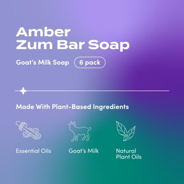 Zum Indigo Wild Goat's Milk Soap Bar - Bar Soap fo...