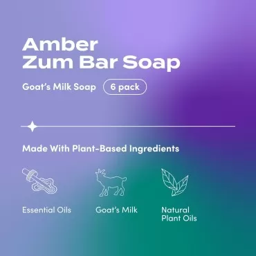 Zum Indigo Wild Goat's Milk Soap Bar - Bar Soap fo...