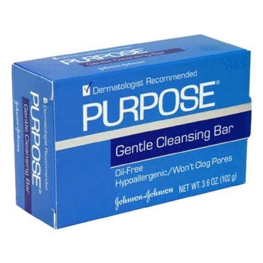 Purpose Cleansing Bar, Gentle, 3.6 oz