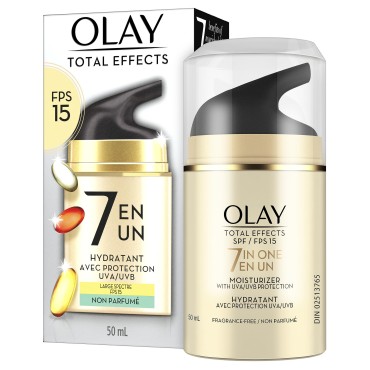 Olay Total Effects, 7 in 1, Fragrance Free, 1.7 oz...