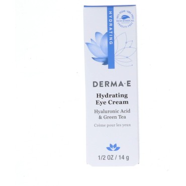 Derma E Hydrating Eye Cream with Hyaluronic Acid 0.5 ounces