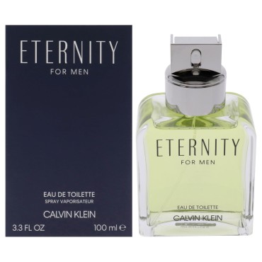 Calvin Klein Eternity for Men Eau de Toilette, 3.3 Fl Oz
