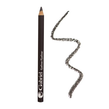 Gabriel Cosmetics Classic Eyeliner (Charcoal), Natural Eye Liner, Paraben Free, Vegan, Gluten-free, Cruelty- free, Non GMO, long lasting, Infused with Jojoba Seed Oil, Super Smooth, 0.04 oz.