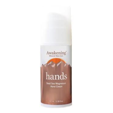 Awakening Hands - Dead Sea Magnesium Hand Cream (3.38 oz / 100ml)