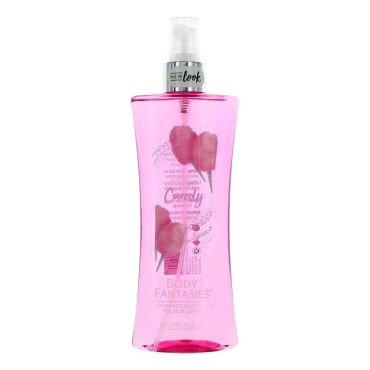 Body Fantasies Body Spray for Women, Cotton Candy Fantasy Fragrance, 8 Ounce