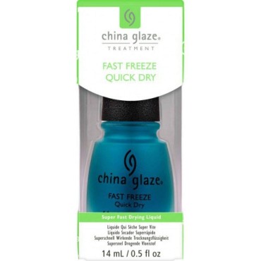 China Glaze Fast Freeze Quick Dry Nail Polish, 0.5 Ounce