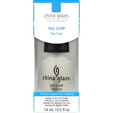 China Glaze Nail Polish, No Chip Topcoat, 0.5 Ounc...