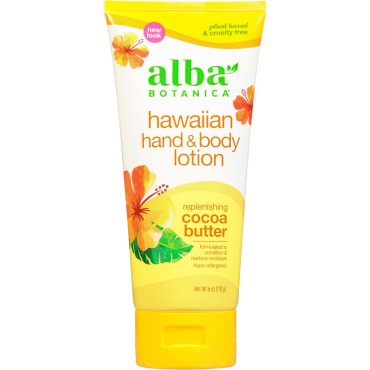 Alba Botanica Hawaiian Hand & Body Lotion, Repleni...