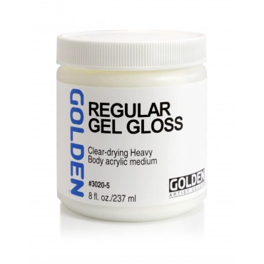 Golden Regular Gloss Gel Medium-8 ounce (30205)