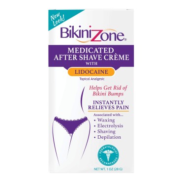 Bikini Zone Medicated After Shave Crème - Instantl...