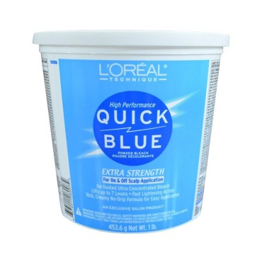 L'OREAL PARIS Quick Blue Powder Bleach, 16 Ounce...