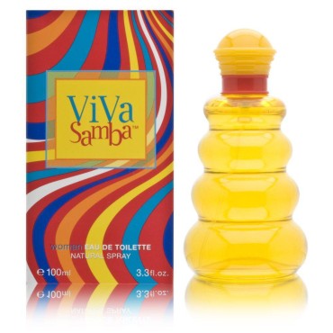 Samba Viva By Perfumers Workshop For Women. Eau De Toilette Spray 3.3 Ounces