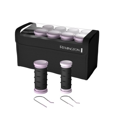 Remington H1015 Compact Ceramic Worldwide Voltage Hair Setter & Rollers, 1-1 ¼