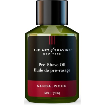 The Art of Shaving Pre Shave Beard Oil for Men, Protects Against Irritation and Razor Burn, Clinically Tested for Sensitive Skin, Sandalwood, 2 Fl Oz (Pack of 1)