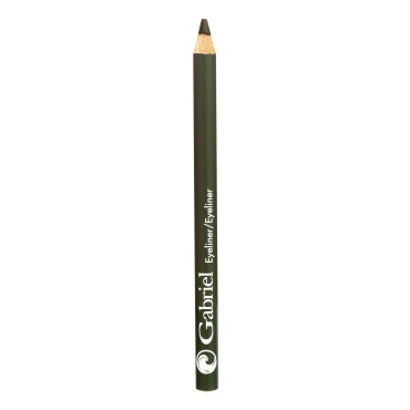 Gabriel Cosmetics Classic Eyeliner (Pine), Natural Eye Liner, Paraben Free, Vegan, Gluten-free, Cruelty- free, Non GMO, long lasting, Infused with Jojoba Seed Oil, Super Smooth, 0.04 oz.