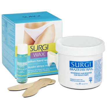 Surgi-Care Surgi-Wax Brazilian Wax Kit - 4.125 oz (Model: SU004)