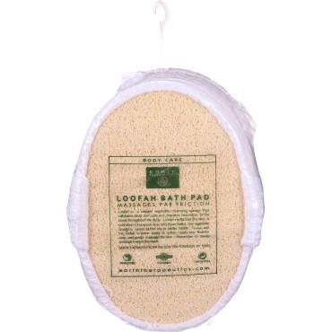 Earth Therapeutics Oval Terry Loofah Pad (1xLOOFAH...