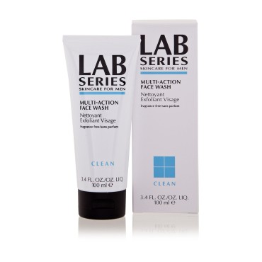 Lab Series for Men Multi-Action Face Wash, 100ml / 3.4 Fluid Ounce