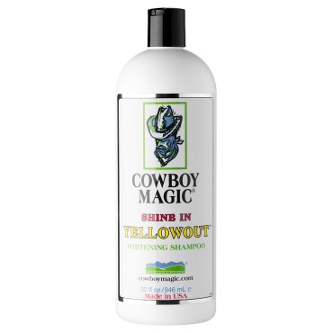 Cowboy Magic Shine in YELLOWOUT BRIGHTENS Hair Shampoo 32 Ounce
