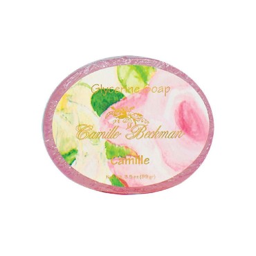 Camille Beckman Camille Scented Glycerine Bar Soap for Hands, Face and Body, 3.5 Ounce